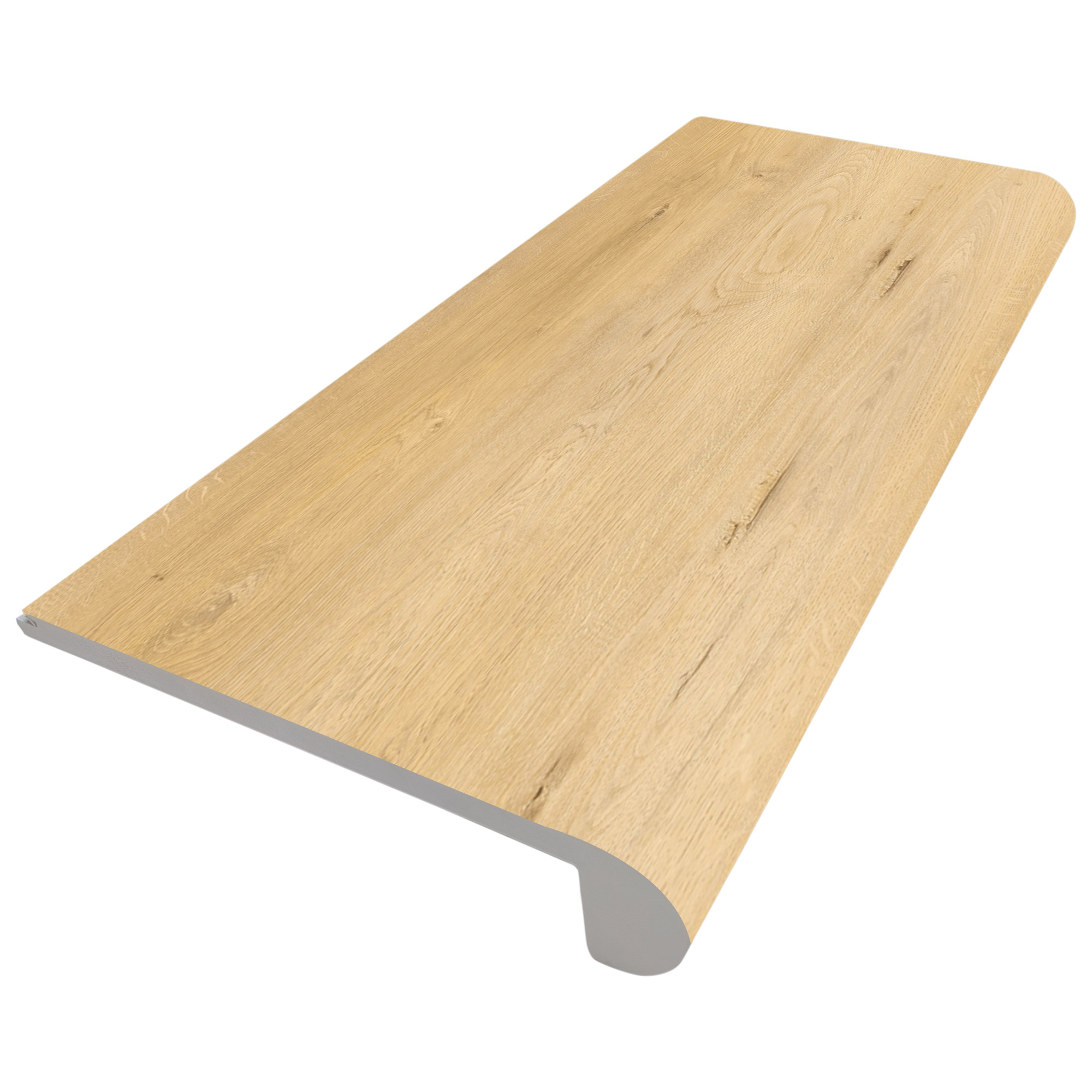 Lone Star Spirit Series LI-TS104-S Flush Stair Nose, 94-1/2 in L, 4.34 in W, 0.2 in Thick, SPC, More Mesa